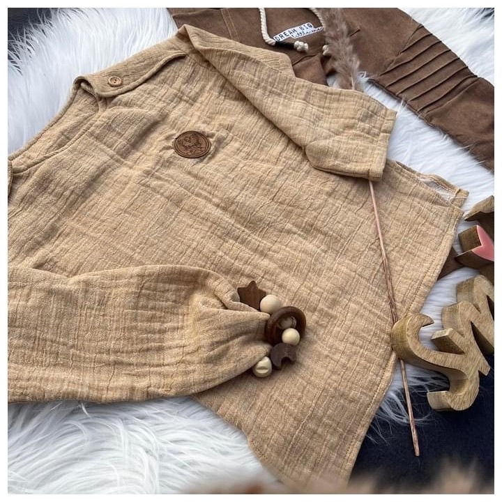 Miniaturbild: Knopfhemd, KK CARL, Schnittmuster & Nähanleitung, Größe 56 - 116