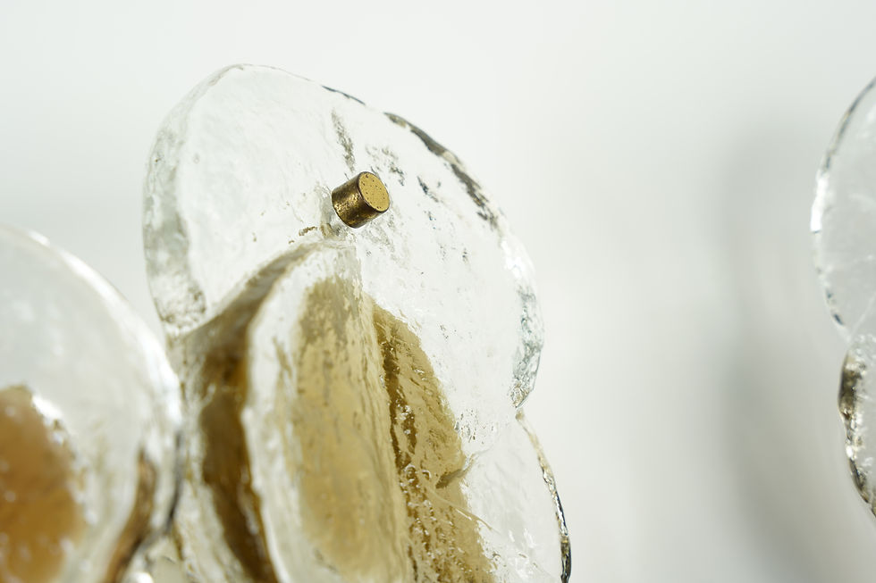 Thumbnail: Pair of Kalmar citrus swirl Sconces, Vienna Austria, 1970