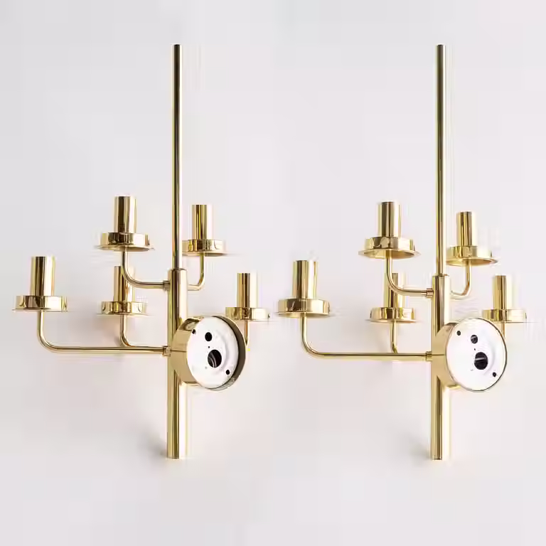 Thumbnail: Pair of large Hans Agne Jakobson Sconces, Sweden, 1970