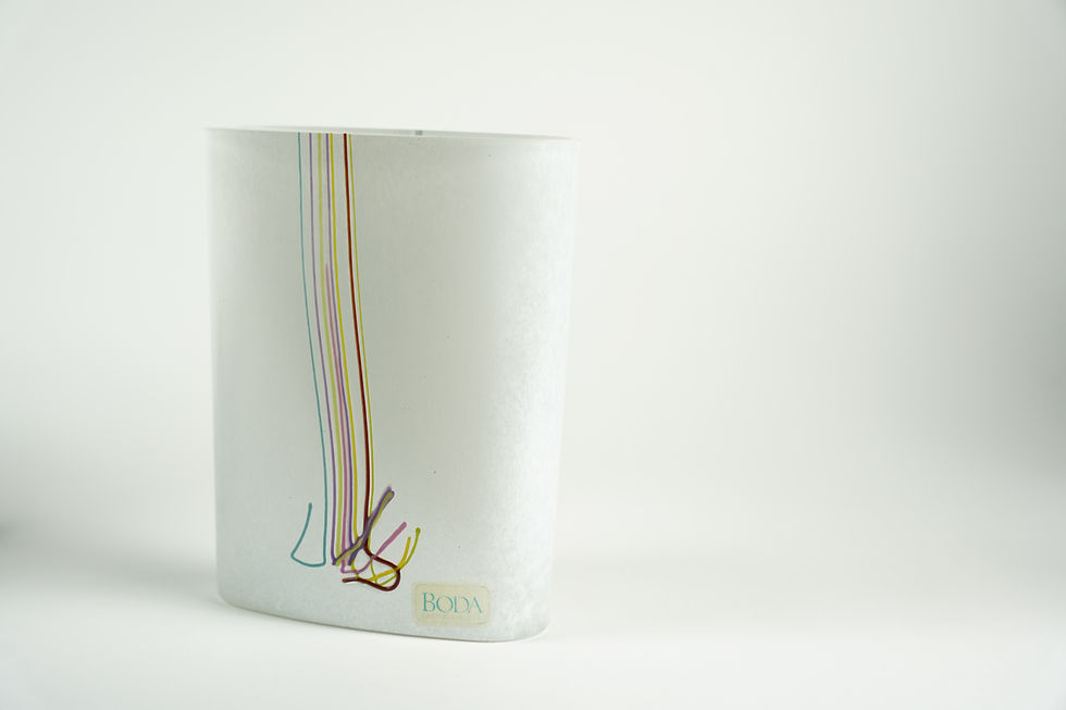 Thumbnail: Bertil vallien Glass Vases, Sweden, 1990