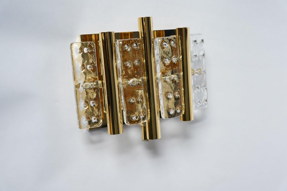 Thumbnail: Pair of Flygsfors sconces, Sweden 1970