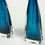 Thumbnail: Torquoise  1950 Crystal Orrefors Lamps