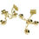 Thumbnail: Pair of Late 19th Century French Brass Candle Stick Wall Lights