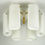 Thumbnail: Fagerhult semi flush mount Glass and Brass, Sweden, 1960