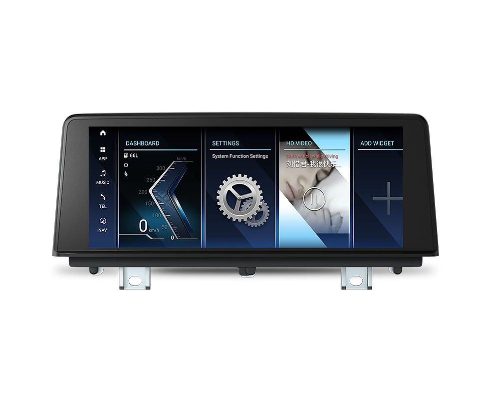 Miniatyrbild: Bmw F2X  1/2  Serie Android skärm