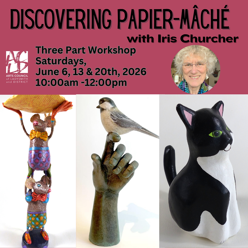 Discovering Papier-Mâché with Iris Churcher