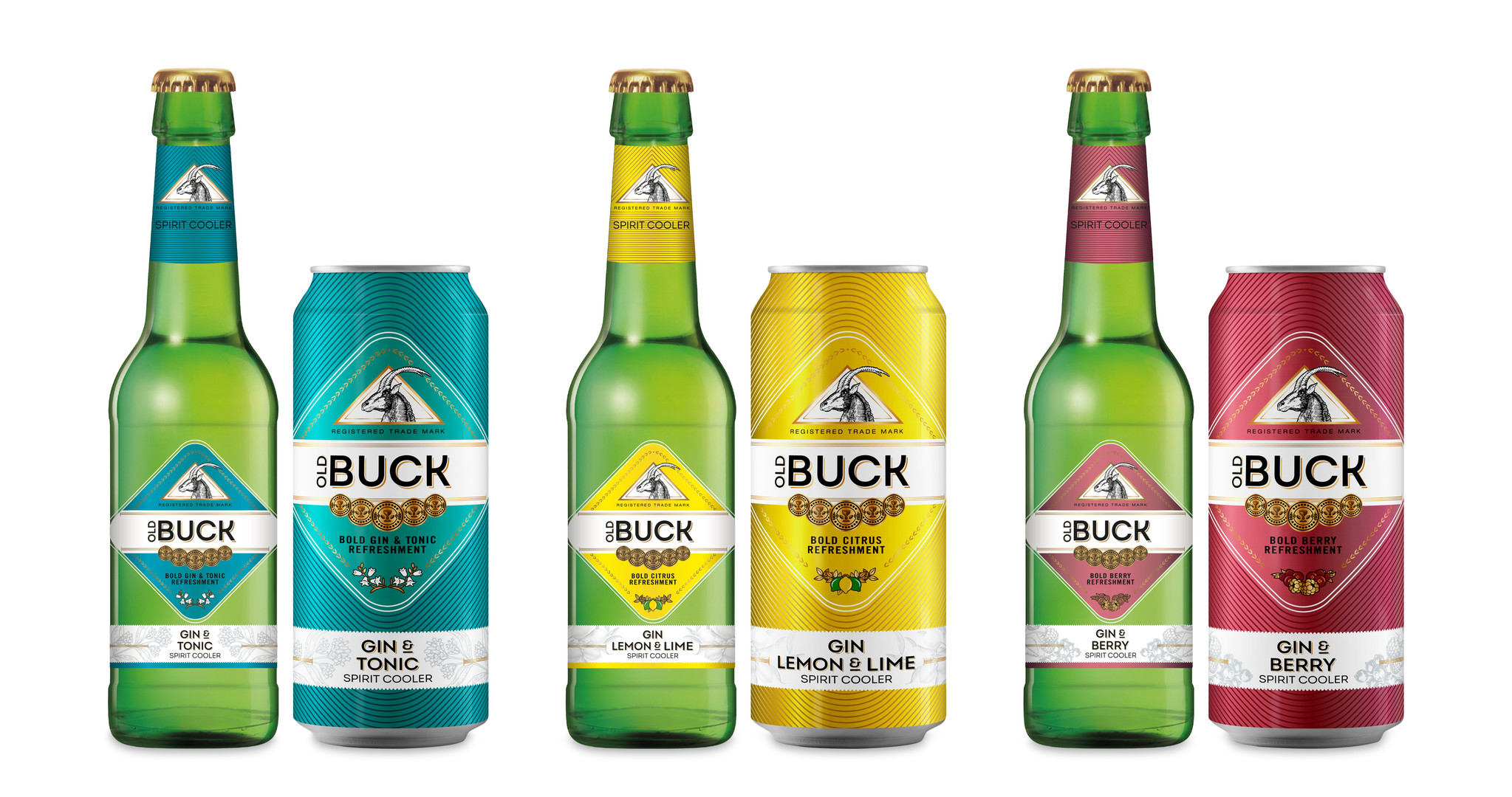 Old Buck Gin fvdvdesign
