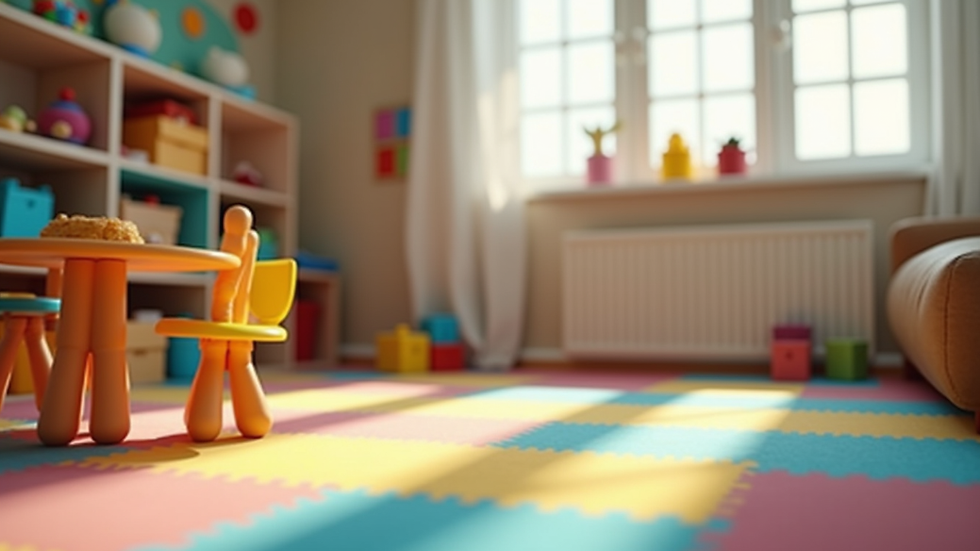 příjemný dětský pokoj z pohledu dítěte