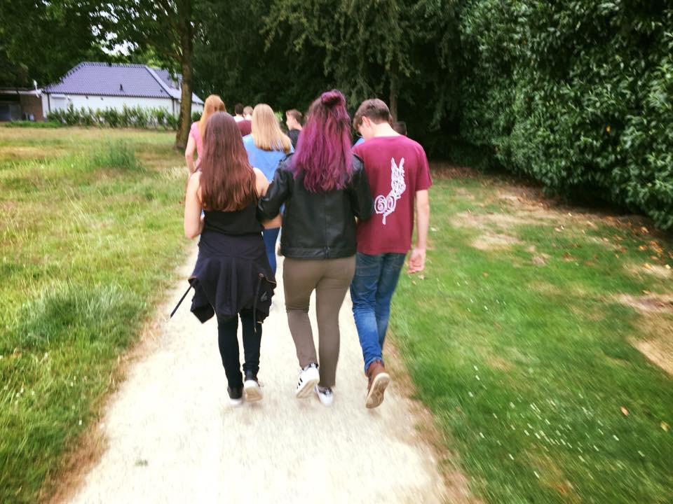 We gaan op pad.