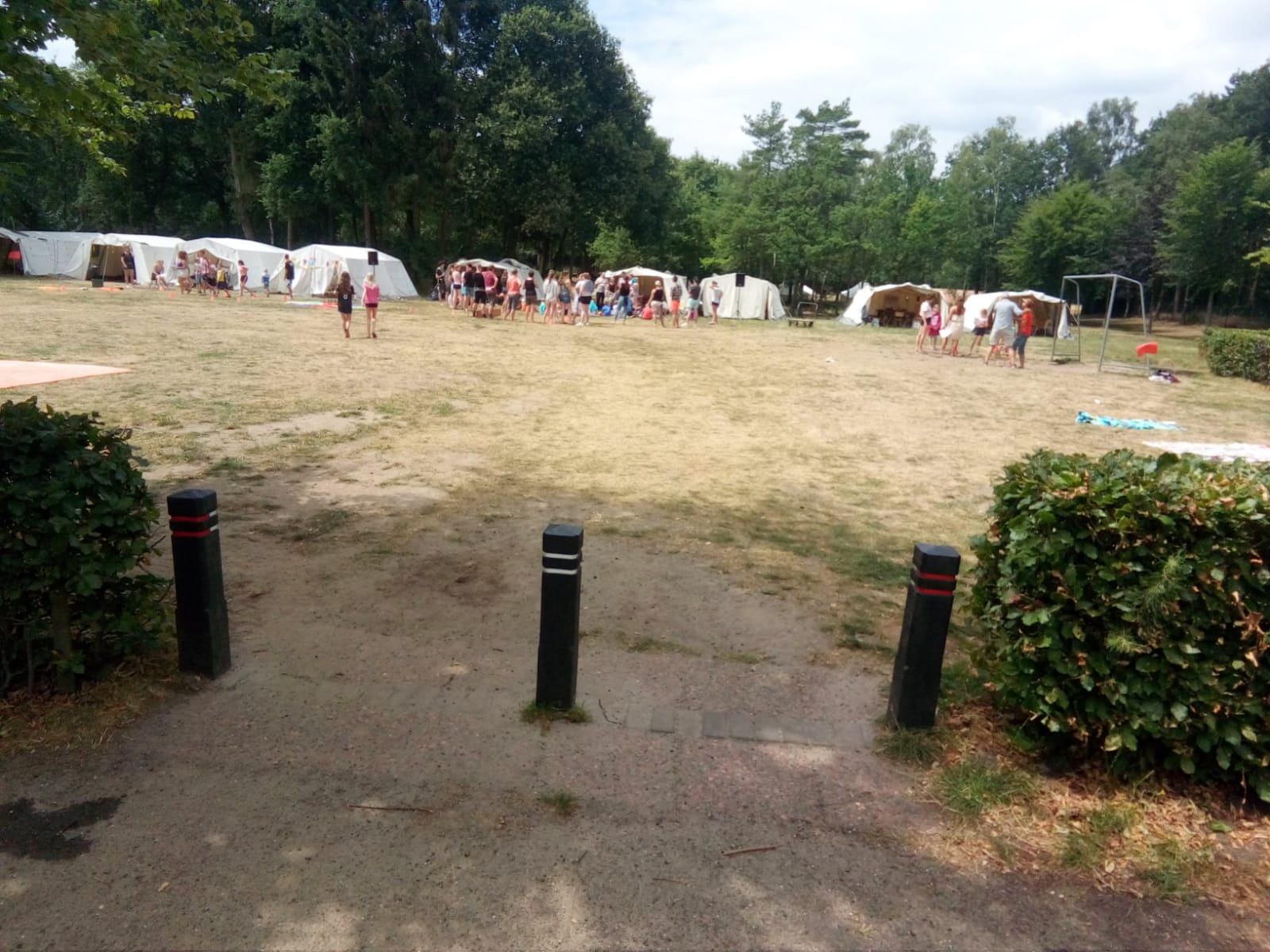 Een week in tenten!