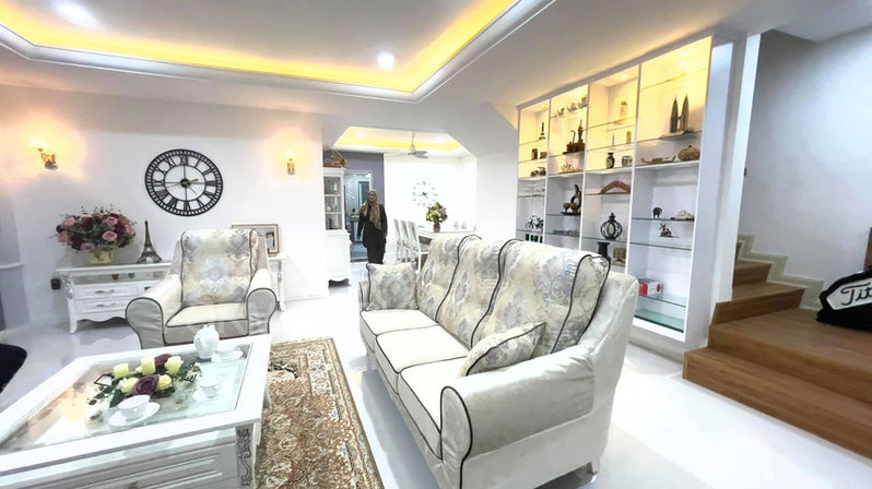 A terrace House renovation within the area of Puteri Wangsa