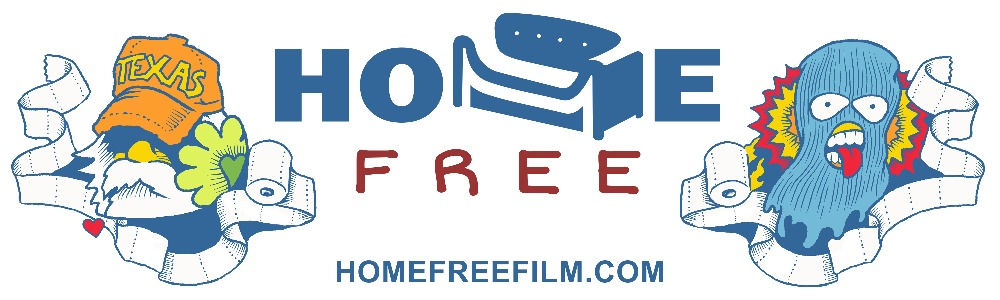 Home Free bumper sticker (white)