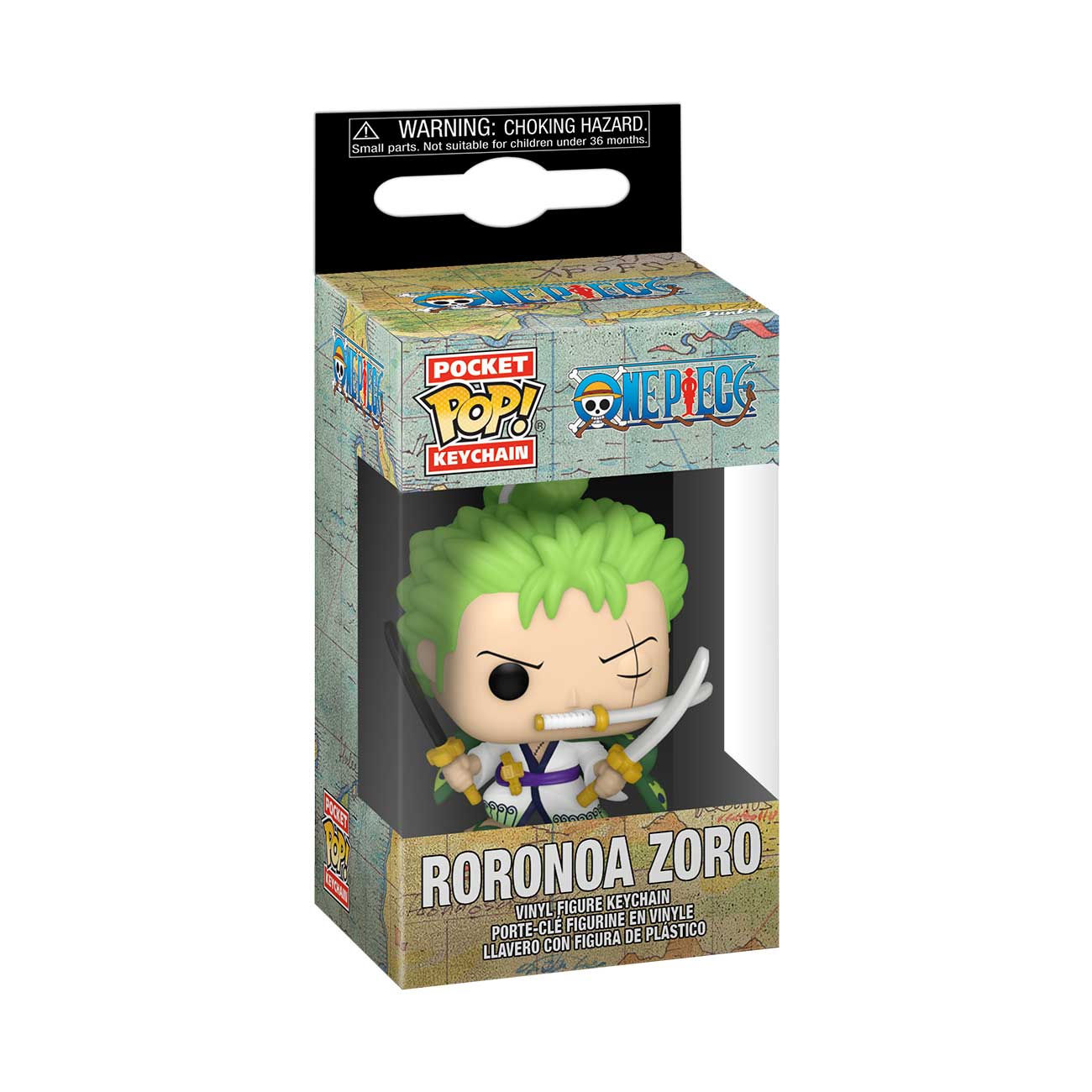 Funko Pocket Pop! One Piece S6 - Roronoa Zoro Keychain