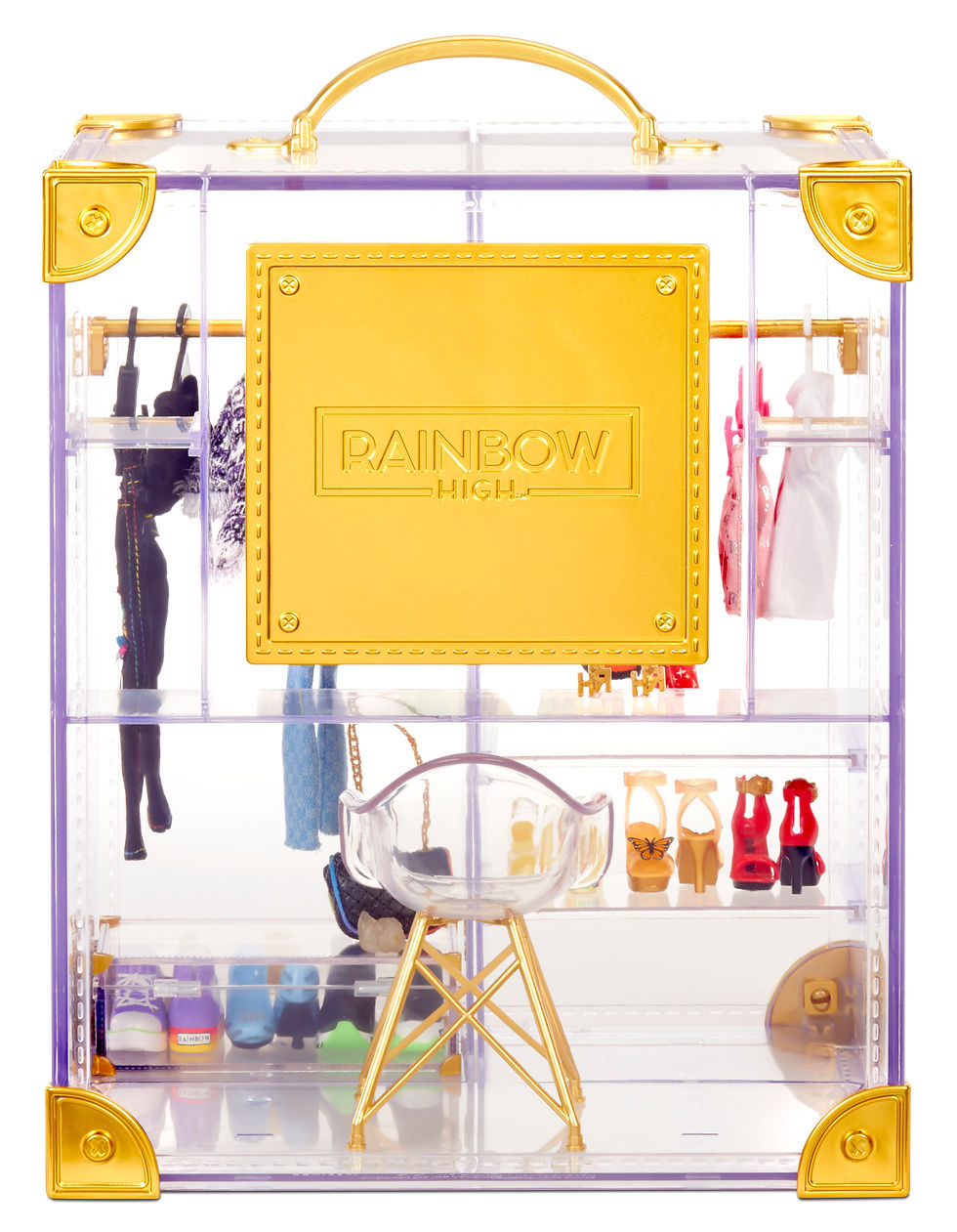 Thumbnail: Rainbow High Deluxe Ντουλαπα Ομορφιας 574323