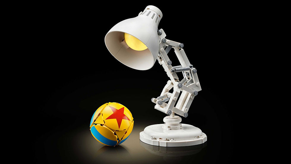 Thumbnail: LEGO Ideas Disney Pixar Luxo Jr. Buildable Display Model 21357