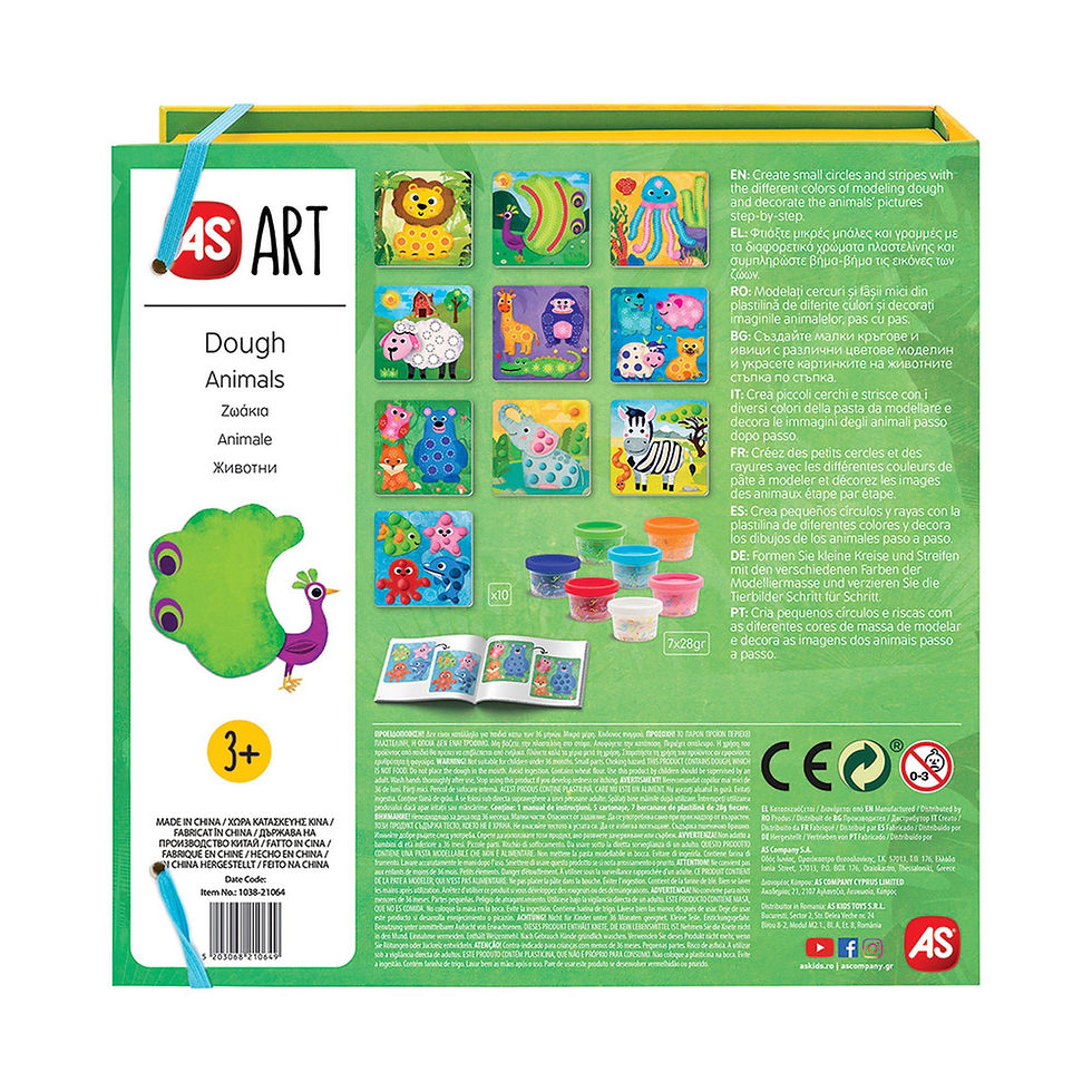 Thumbnail: As Art Dough Animals AS1038-21064