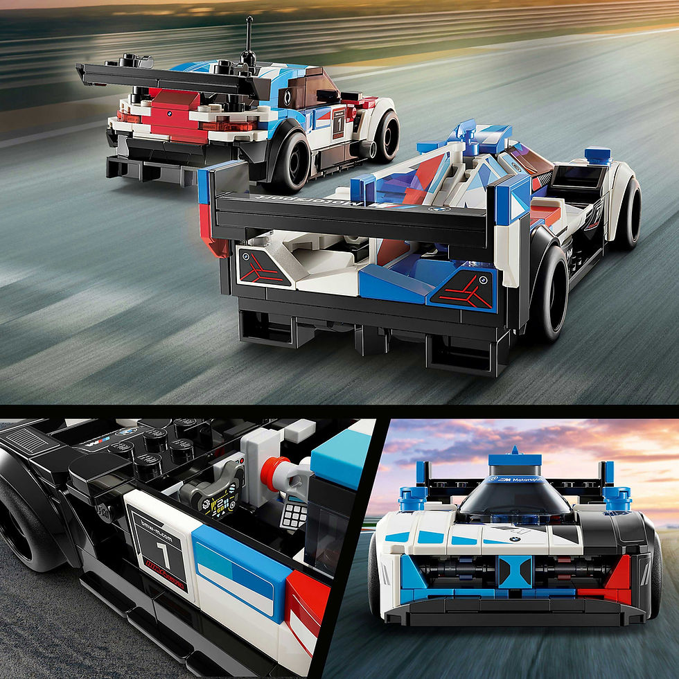 Thumbnail: LEGO® Speed Champions BMW M4 GT3 & BMW M Hybrid V8 Race Cars 76922