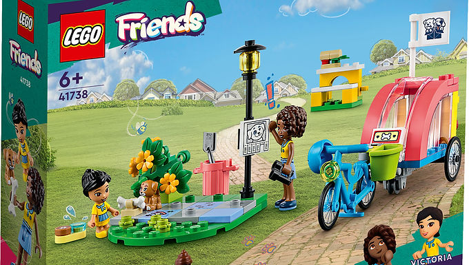 LEGO® Friends Dog Rescue Bike 41738 (125 Pieces)