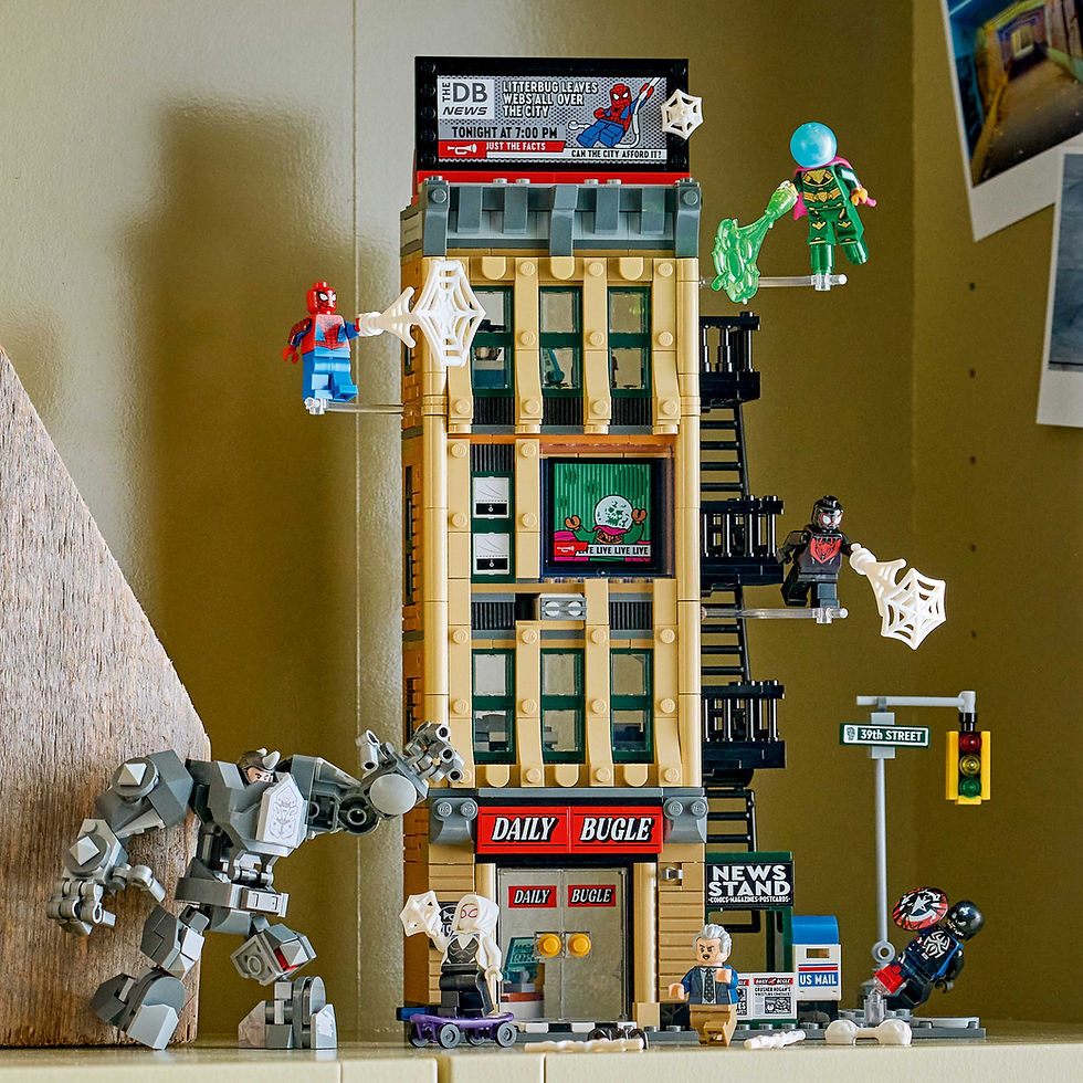 Thumbnail: LEGO Marvel Spider-Man vs. Mysterio: The Daily Bugle 76342