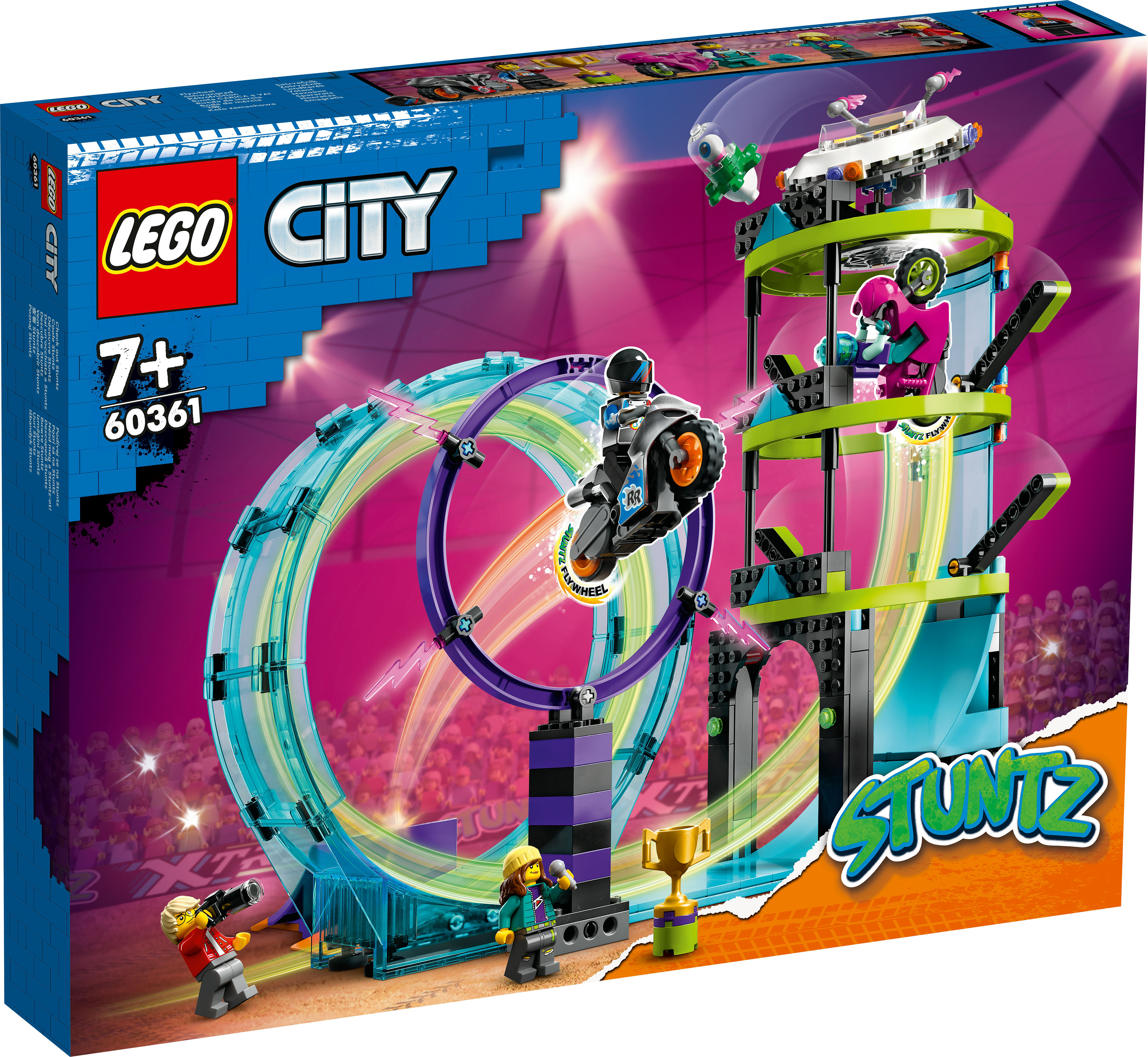 LEGO® City Ultimate Stunt Riders Challenge 60361 (385 Pieces)