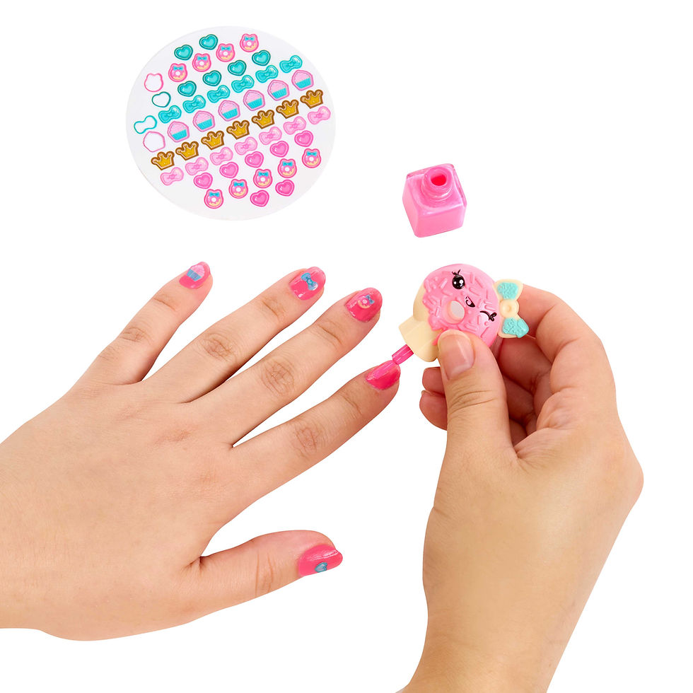 Thumbnail: Yummiland Large Doll + Lipgloss Pet- Rory Blueberry 546733
