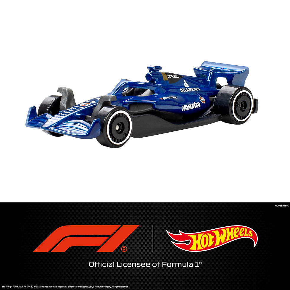 Thumbnail: Hot Wheels Racing Vehicles - F1 2025 Teams Set Of 5 JLN11
