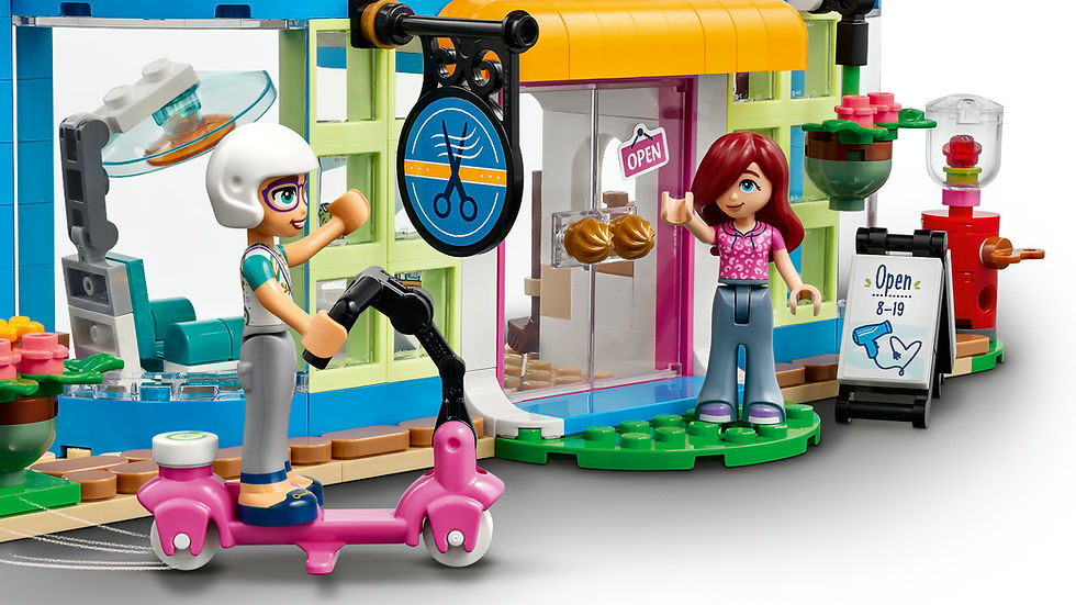 Thumbnail: LEGO® Friends Hair Salon 41743 (401 Pieces)