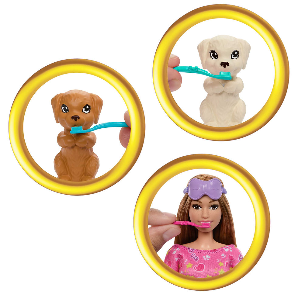 Thumbnail: Barbie Sleepover Με Κουταβακια HXN01