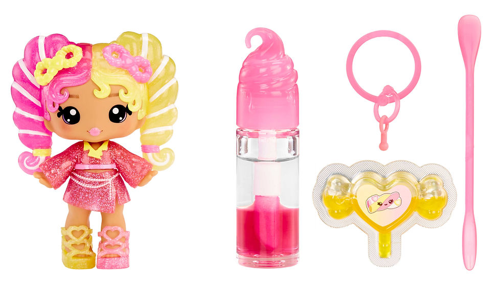 Thumbnail: Yummiland Lip Gloss Doll Series 2- Cinnamon Spice (Amber Cinnamon) 546559