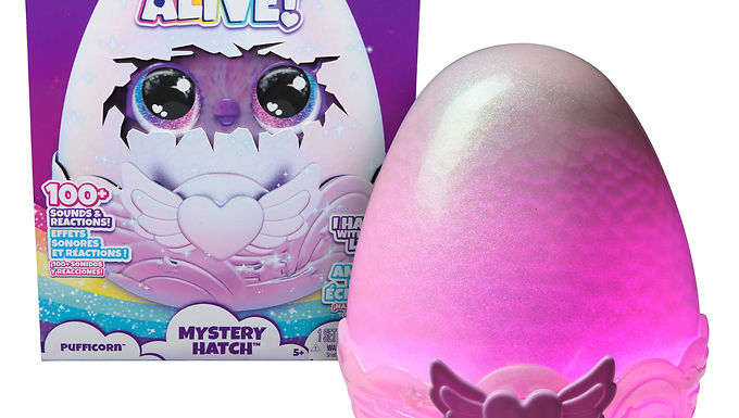 Spin Master Hatchimals: Alive Mystery Hatch - Pufficorn (6069132)