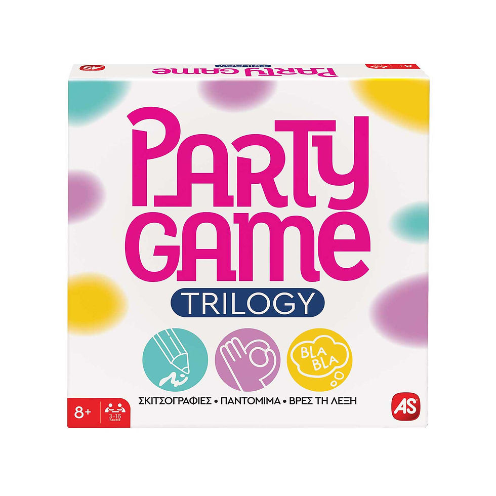 Thumbnail: AS Games Επιτραπέζιο Παιχνίδι Party Game Trilogy AS1040-25148