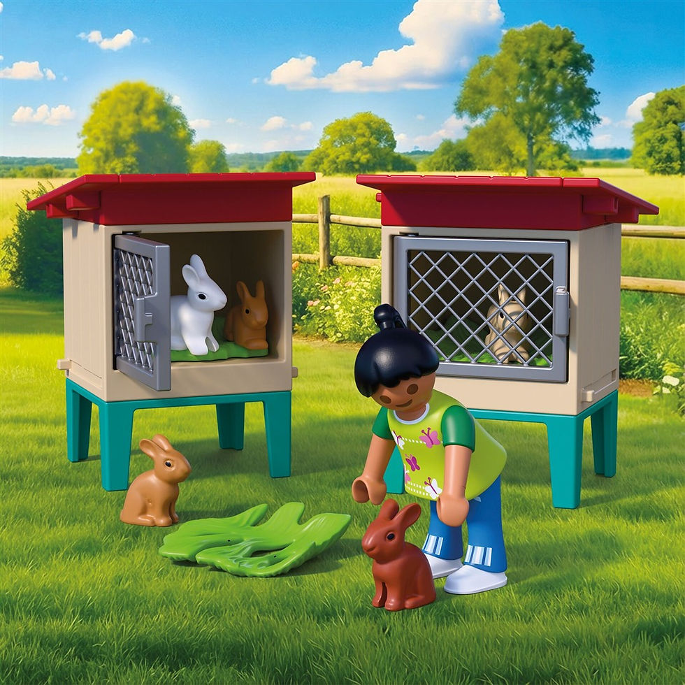 Thumbnail: PLAYMOBIL Country Rabbit Hutch 72170