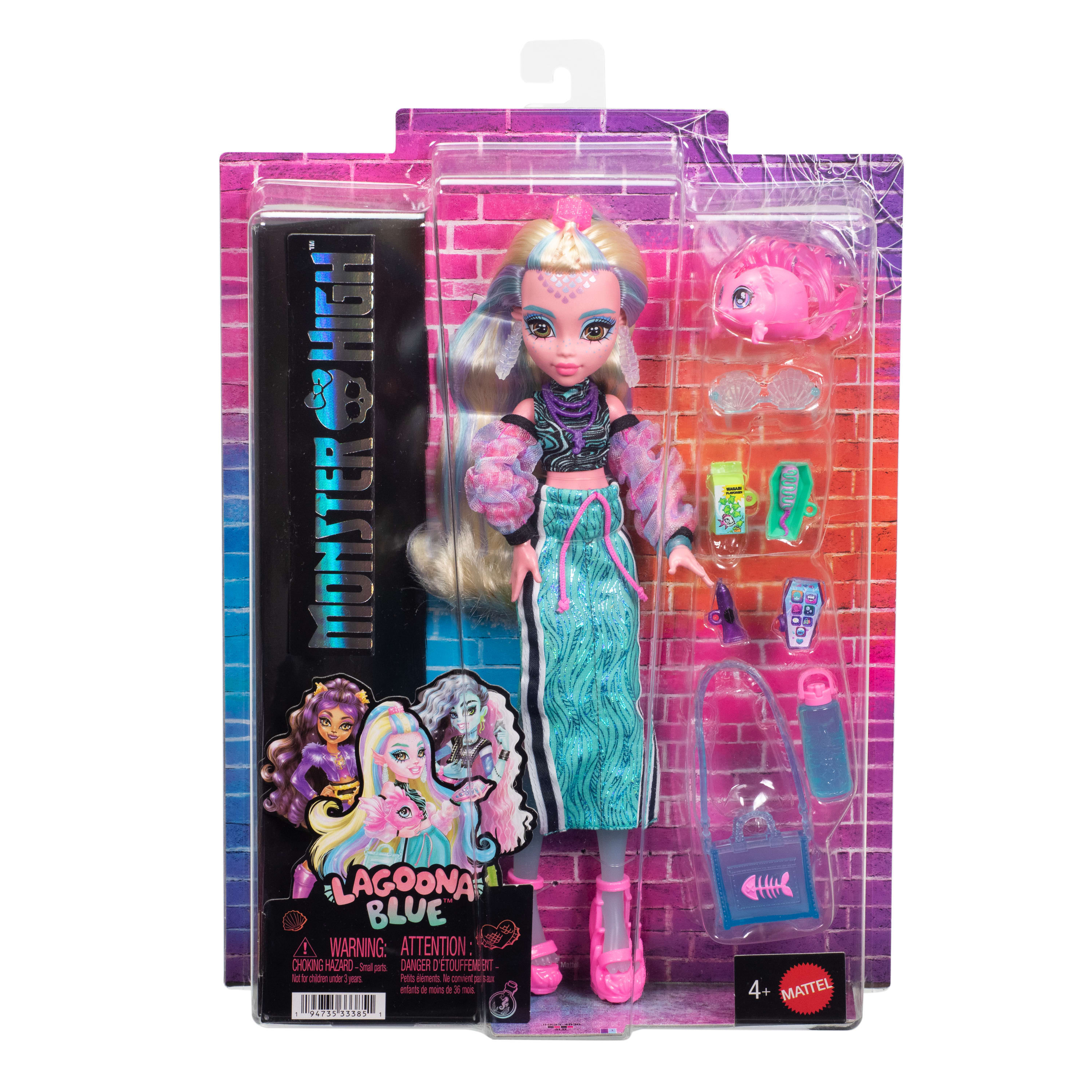 Monster High Λαγκουνα Κούκλα JHK33