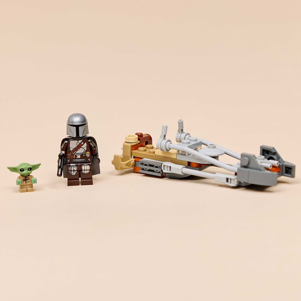 Thumbnail: LEGO Star Wars The Mandalorian & Grogu's Speeder Bike™ 75436
