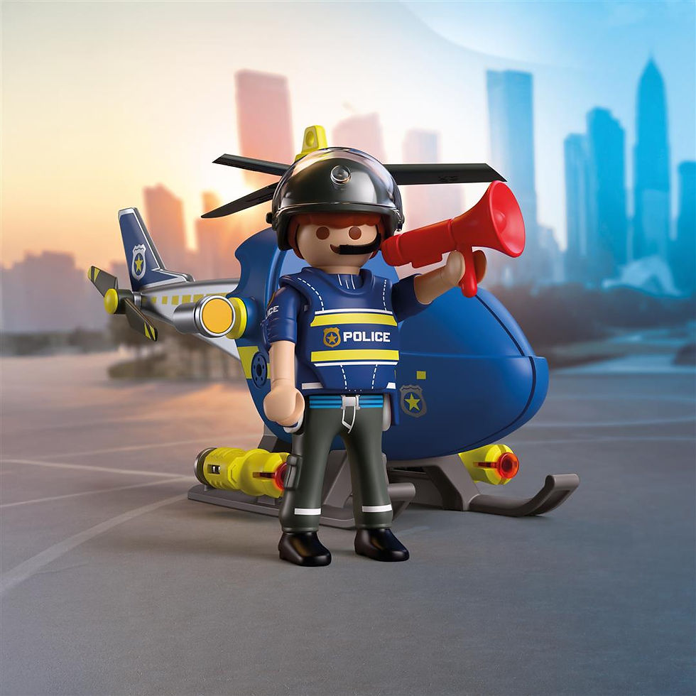 Thumbnail: PLAYMOBIL City Action Police Helicopter 72080