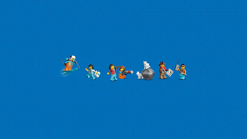 Thumbnail: LEGO City Explorers’ Arctic Polar Express Train Toy Vehicle Set 60470