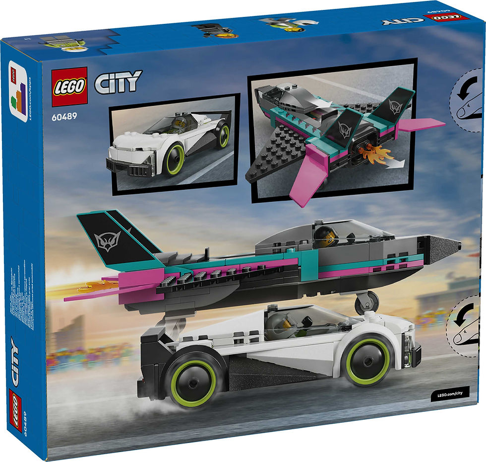 Thumbnail: LEGO City Jet vs. Car 60489