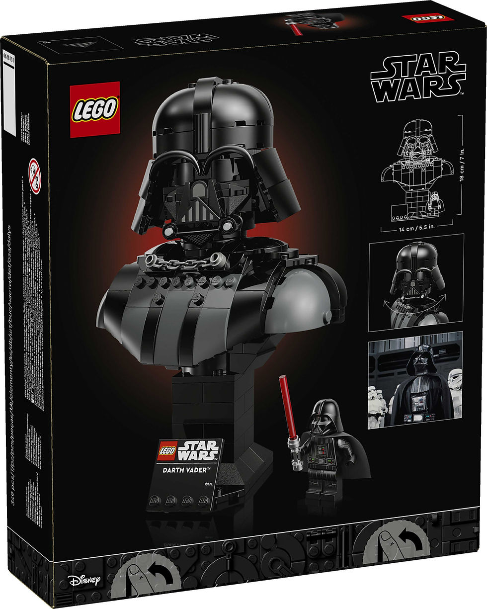 Thumbnail: LEGO Star Wars Darth Vader Bust 75439