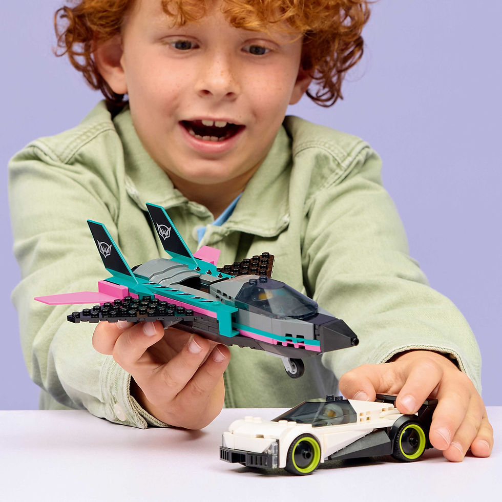 Thumbnail: LEGO City Jet vs. Car 60489
