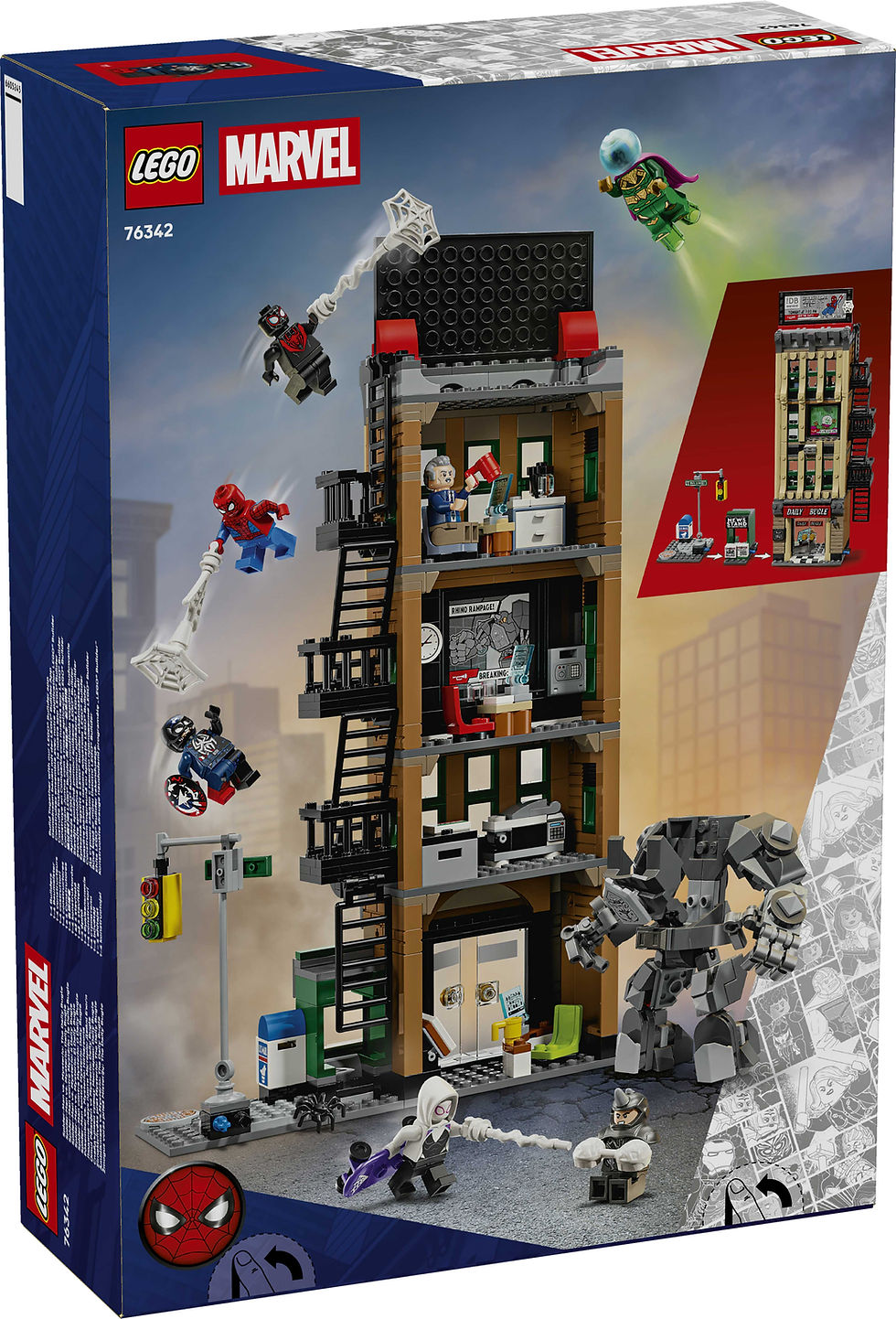 Thumbnail: LEGO Marvel Spider-Man vs. Mysterio: The Daily Bugle 76342