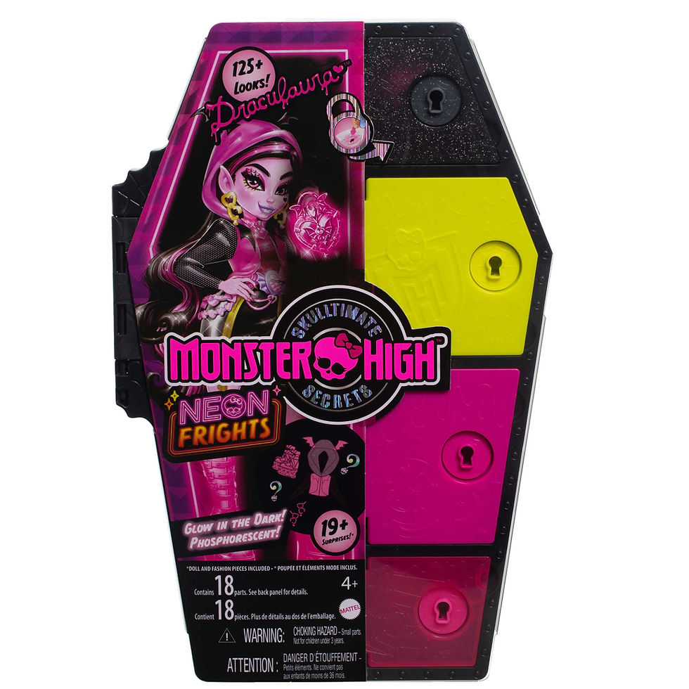 Thumbnail: Monster High Neon Frights - Draculaura MAHNF78