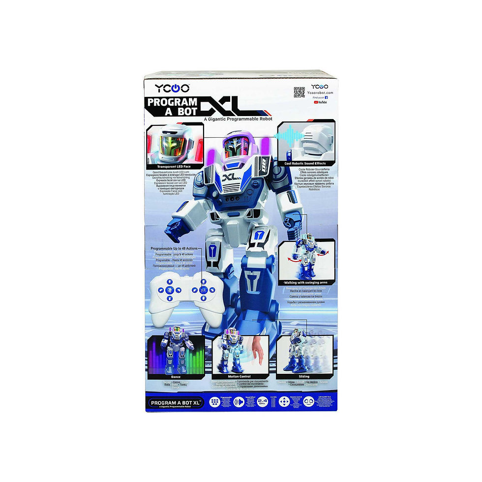Thumbnail: Silverlit Ycoo Program A Bot XL Τηλεκατευθυνόμενo Ρομπότ AS7530-88000