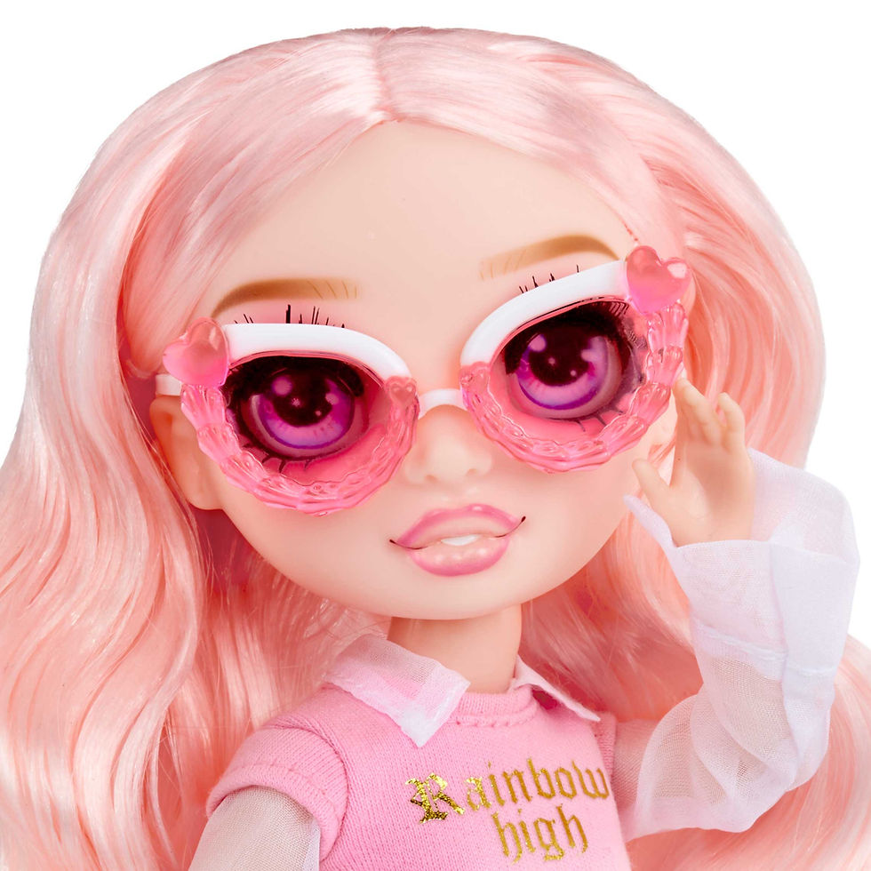 Thumbnail: Rainbow High Creative Crystals Fashion Doll- Bella 121367