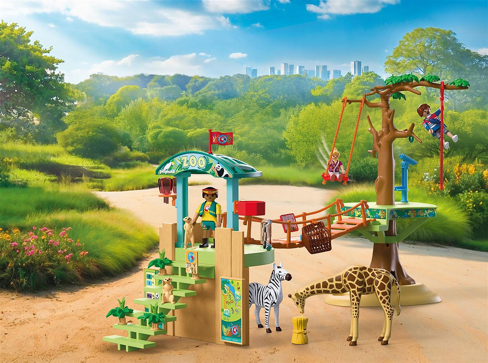 Thumbnail: PLAYMOBIL Animals & Friends Zoo: Wilderness Climbing Park 72070