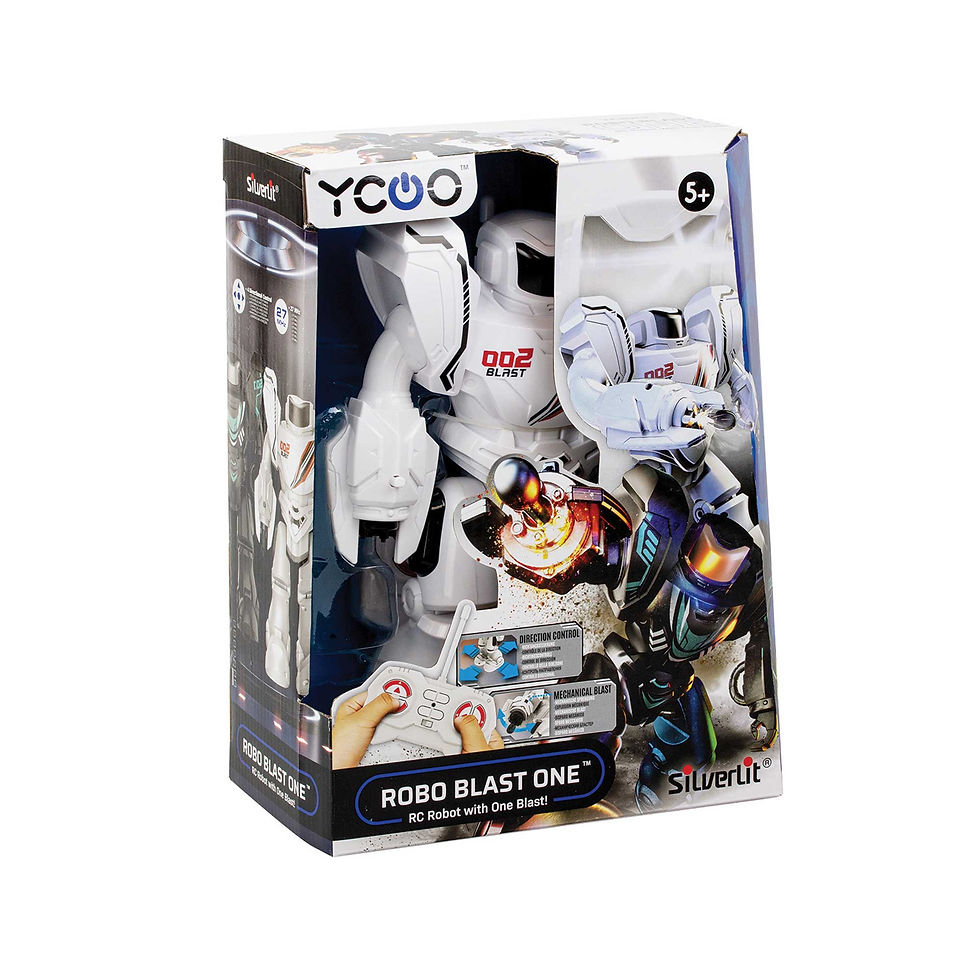 Thumbnail: Silverlit Ycoo Robo Blast One Τηλεκατευθυνόμενα Ρομπότ AS7530-88589