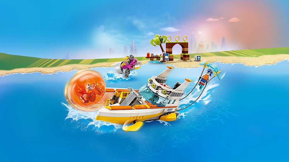 Thumbnail: LEGO® Sonic the Hedgehog™ Tails’ Adventure Boat Toy 76997