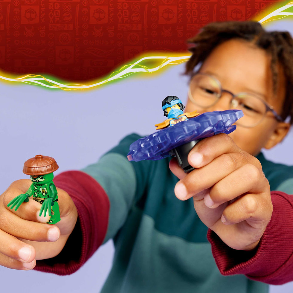 Thumbnail: LEGO Ninjago Nya vs. Mutation Monster Spinner 71849