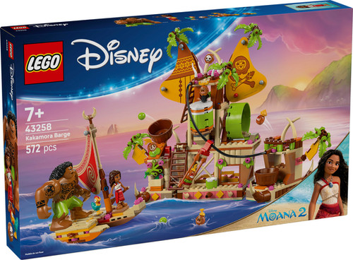 LEGO Disney Moana 2 Kakamora Barge, Toy 43258 | mitsingas wonderland