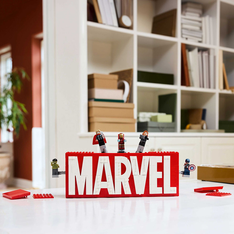 Thumbnail: LEGO Super Heroes MARVEL Logo & Minifigures 76313