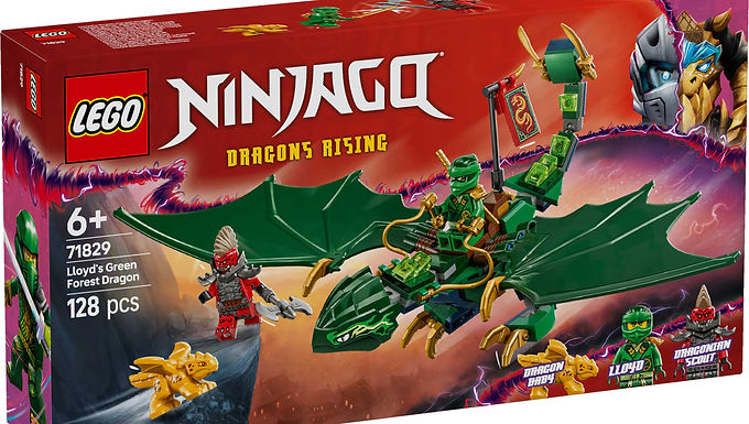 LEGO Ninjago Lloyd's Green Forest Dragon 71829